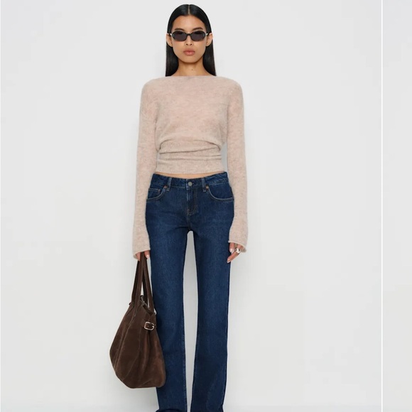 Reformation Denim - Reformation Jade Low Rise Slim Leg Jeans